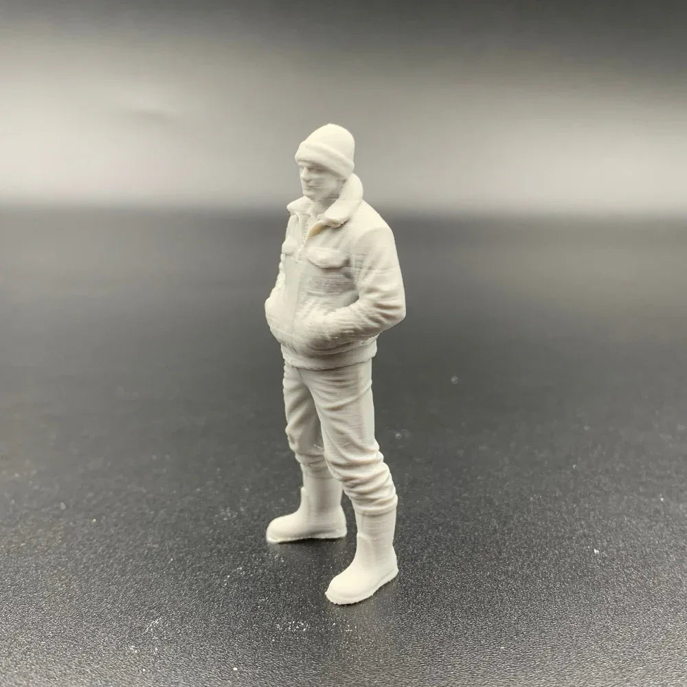 Model Boat Fittings crew figure standing by SparkFame Studios