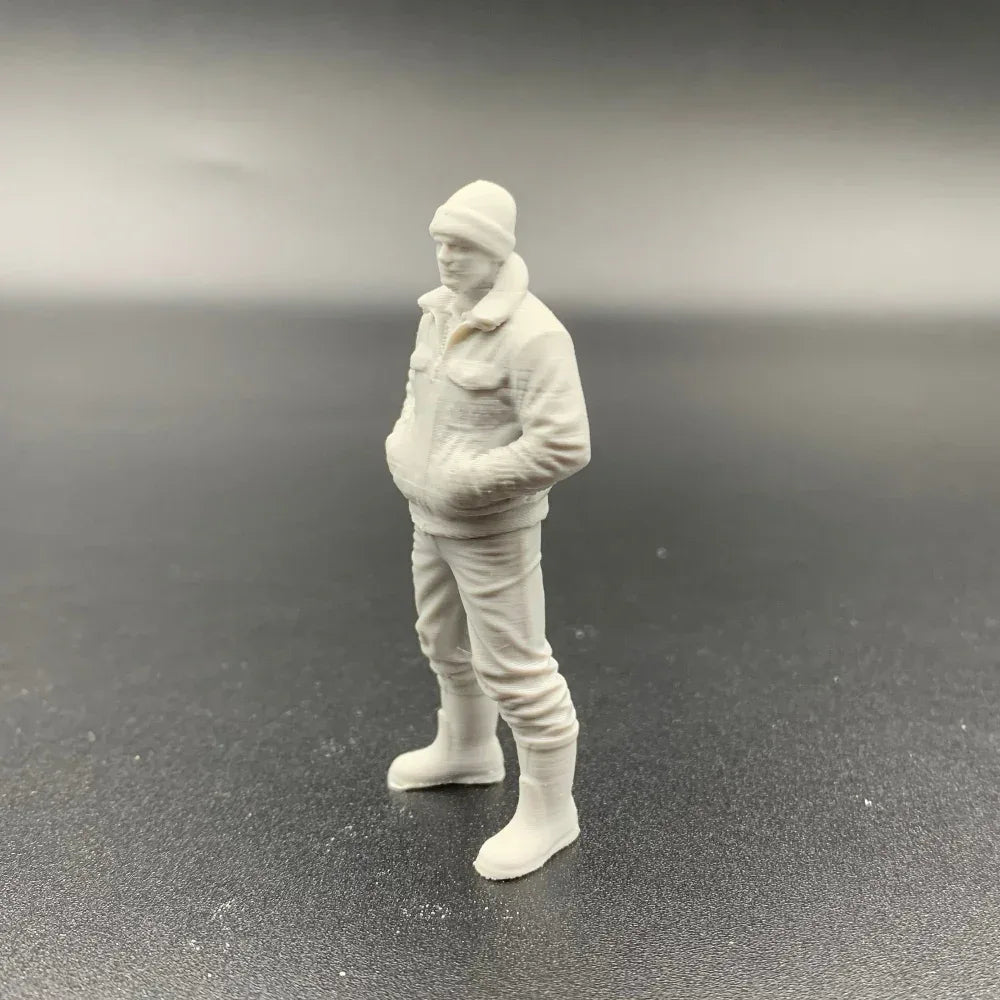 Model Boat Fittings crew figure standing by SparkFame Studios