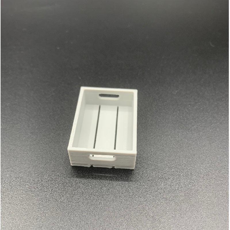 Model Boat Wooden Style Fish Boxes Crates