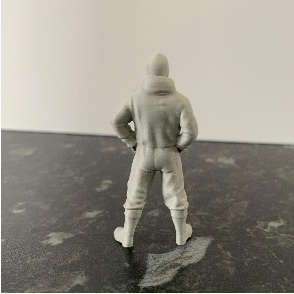 model boat crew figure