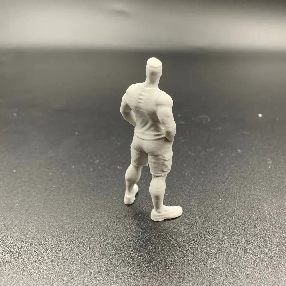 Muscular Crew Figure – Hands in Pockets – Summer Collection 1/32 scale shown