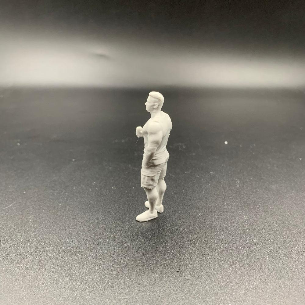 Muscular Crew Figure – Holding Drink – Summer Collection model boat fittings