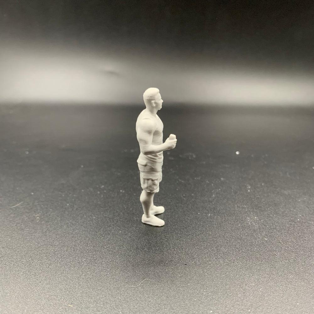 Muscular Crew Figure – Holding Drink – Summer Collection 1/32 scale