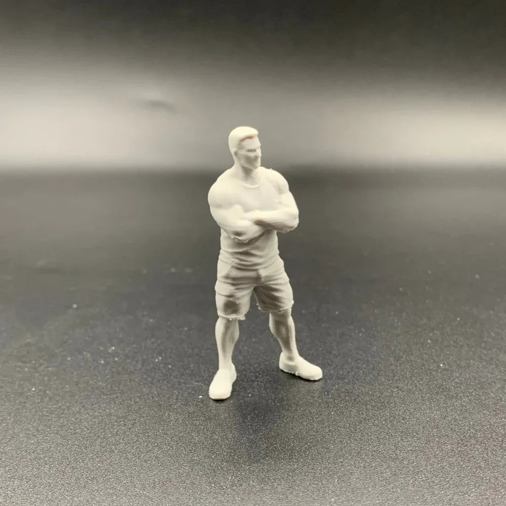 Muscular Crew Figure model boat figure