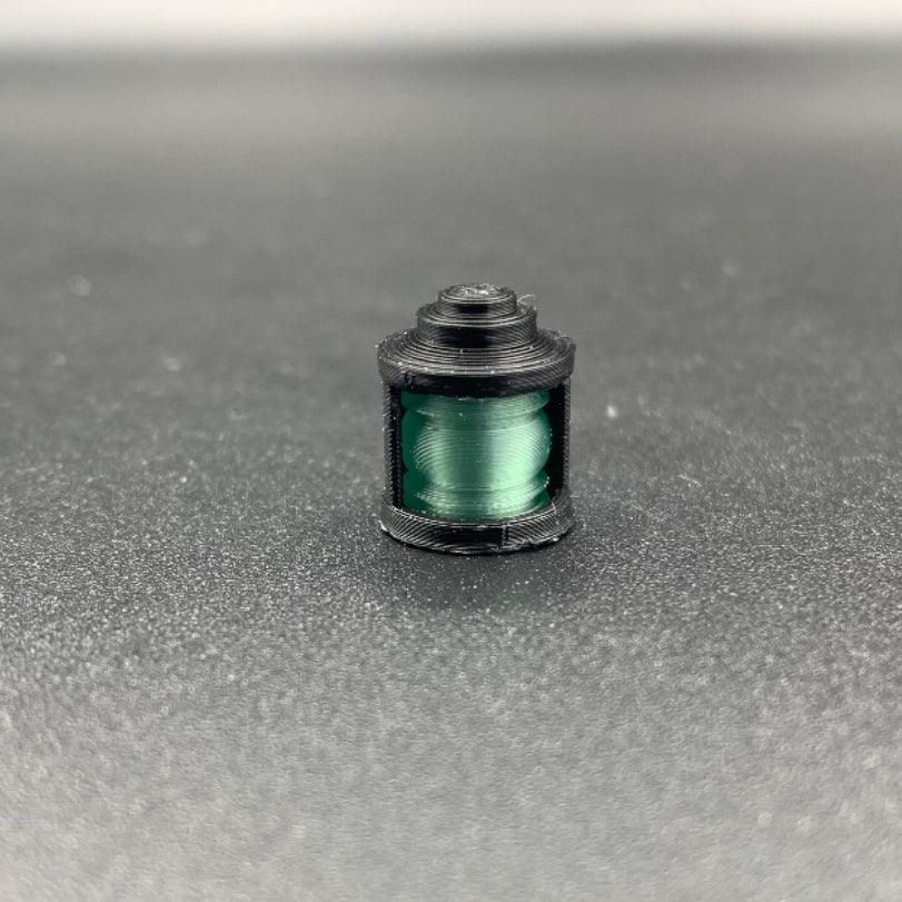 Navigation Lamp Translucent Green Lens Model Boat Fittings
