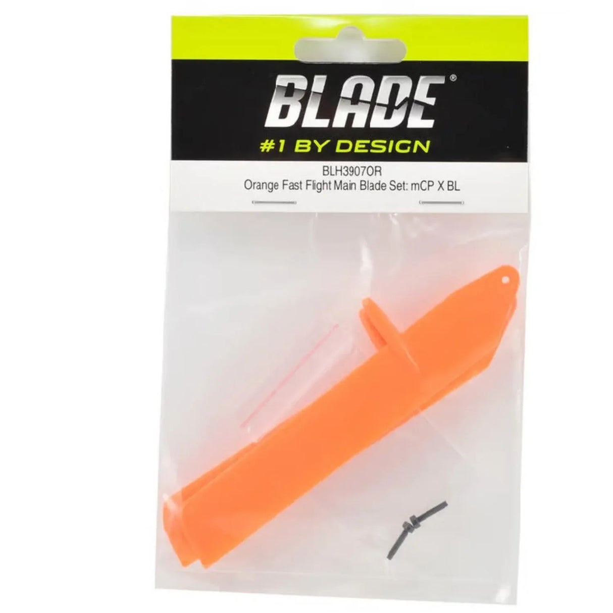 BLH3907OR Blade mCP X BL Orange Fast Flight Main Blade Set - Model Realm