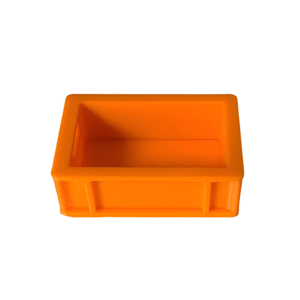 Orange Fish Crate for model boats and trawlers