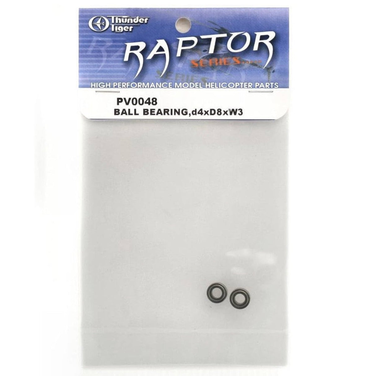 PV0048 Ball Bearing X 2 D4 x D8 x W3