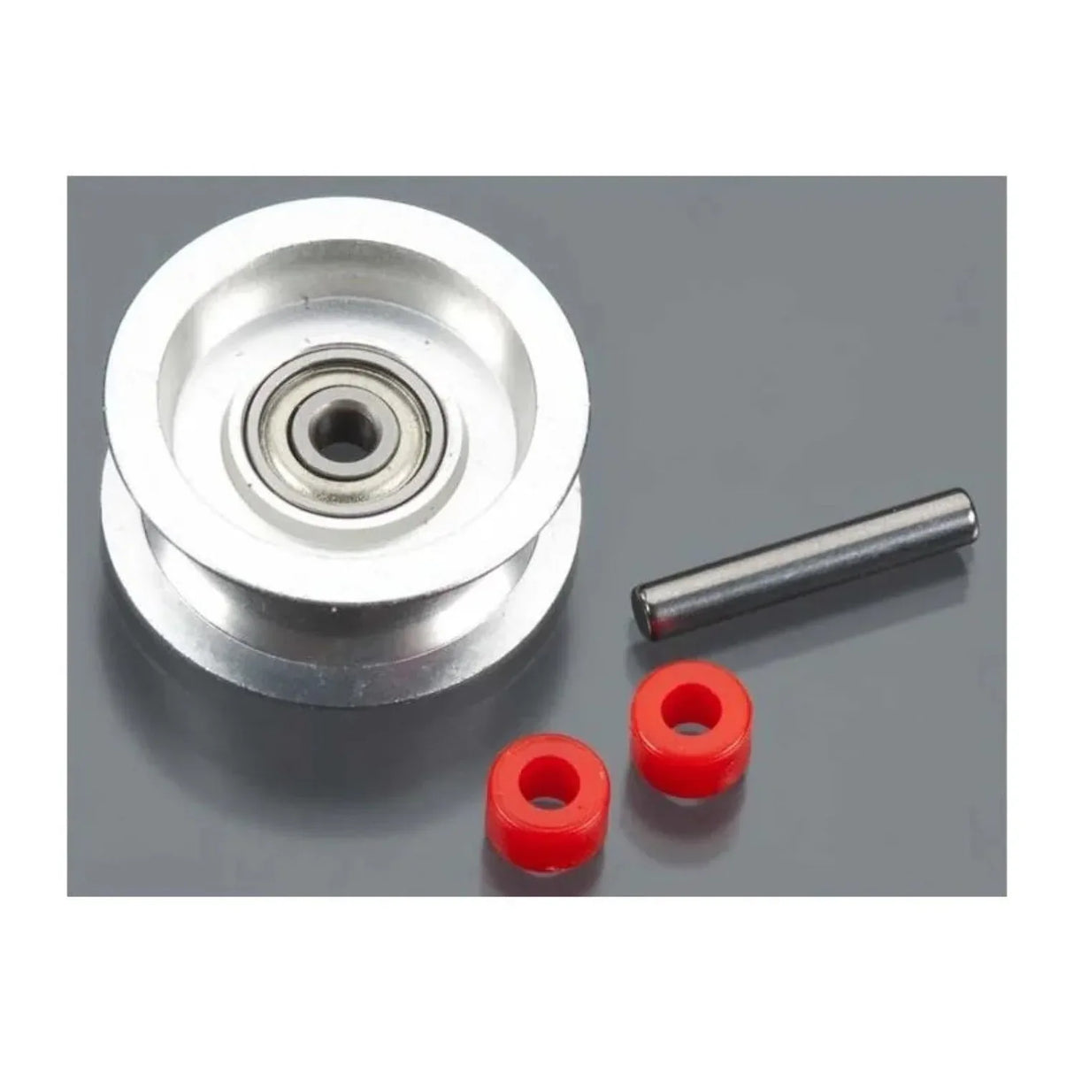 PV0668-1 Metal Guide Pulley - Silver - Model Realm