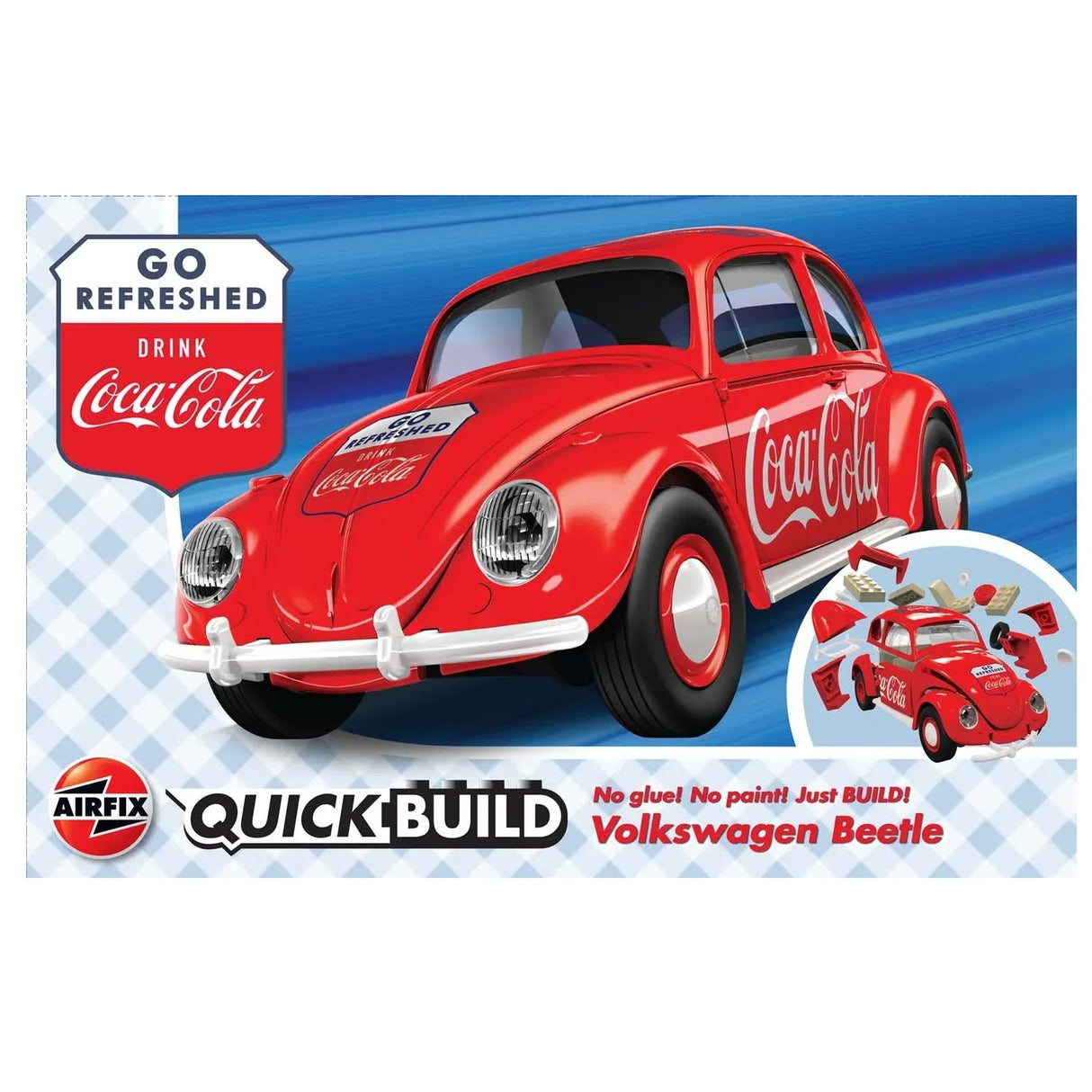 QUICKBUILD Coca-Cola VW Beetle - Model Realm