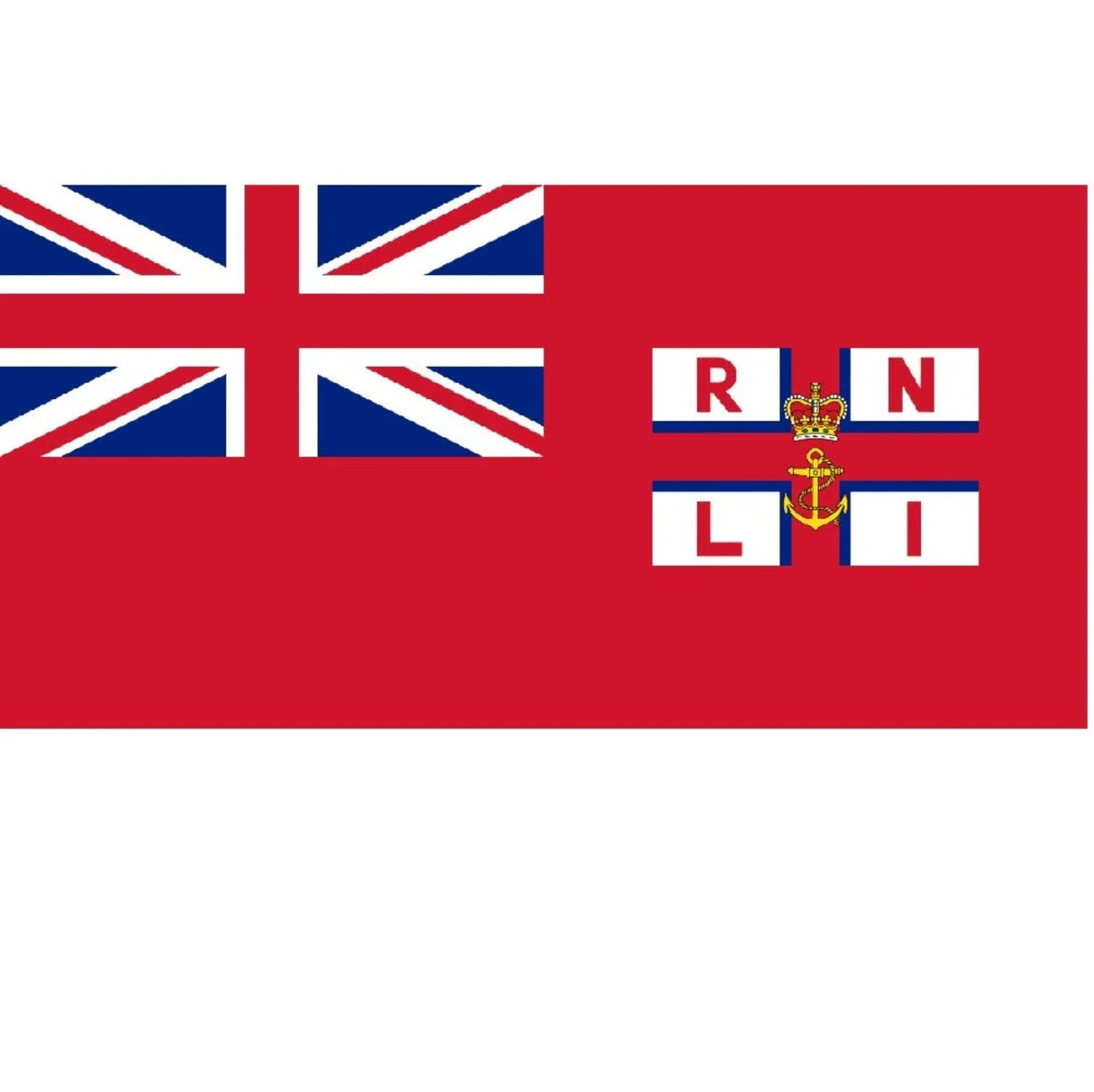 RNLI Red Ensign 50mm - Model Realm