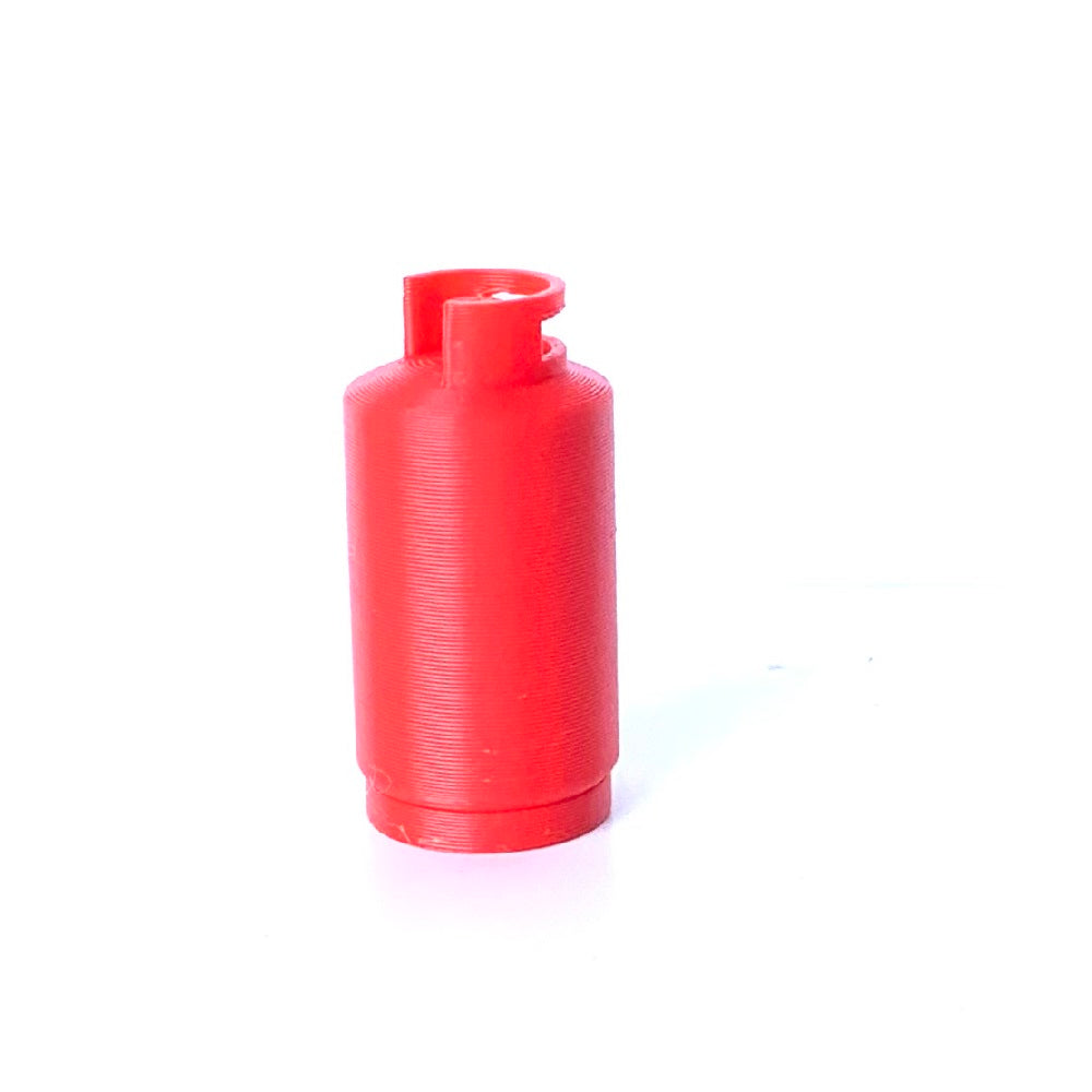 Red Gas Bottle Model boat fittings