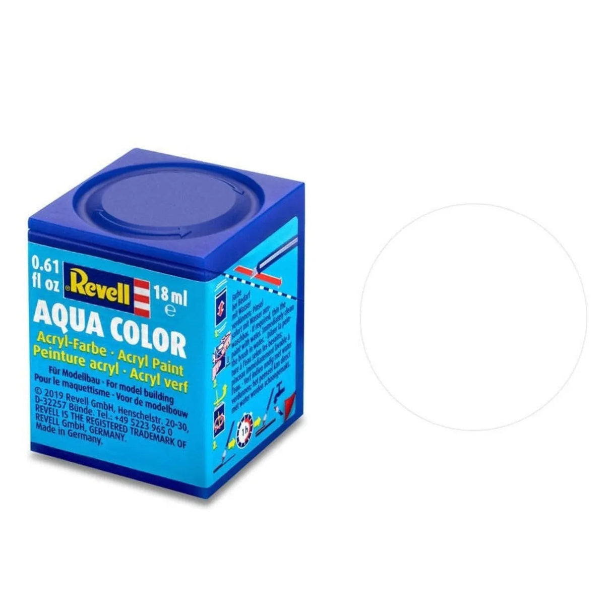 Revell Aqua Color #2 Clear Matt 18ml - Model Realm