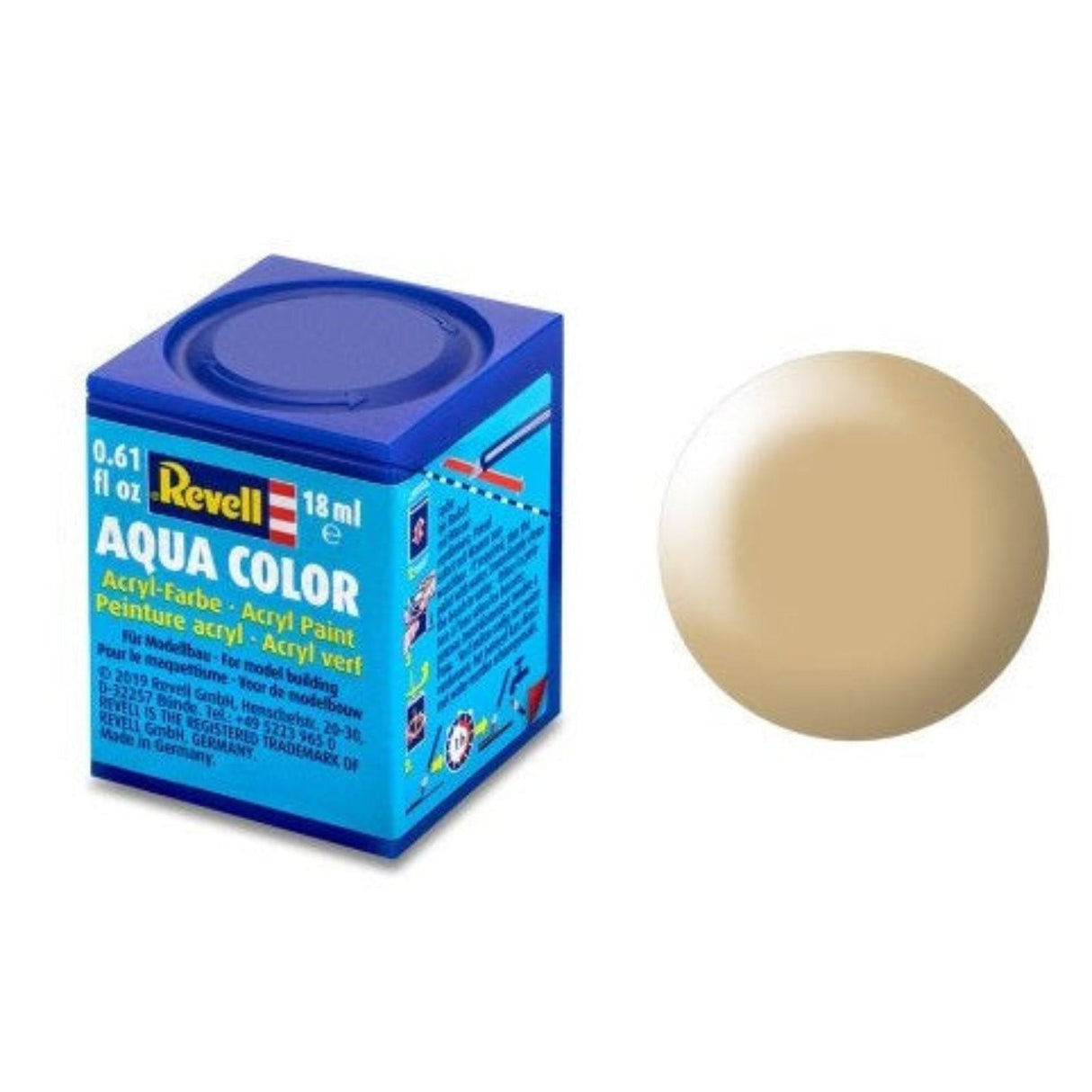 Revell Aqua Color #314 Beige Silk 18ml - - - Model Realm