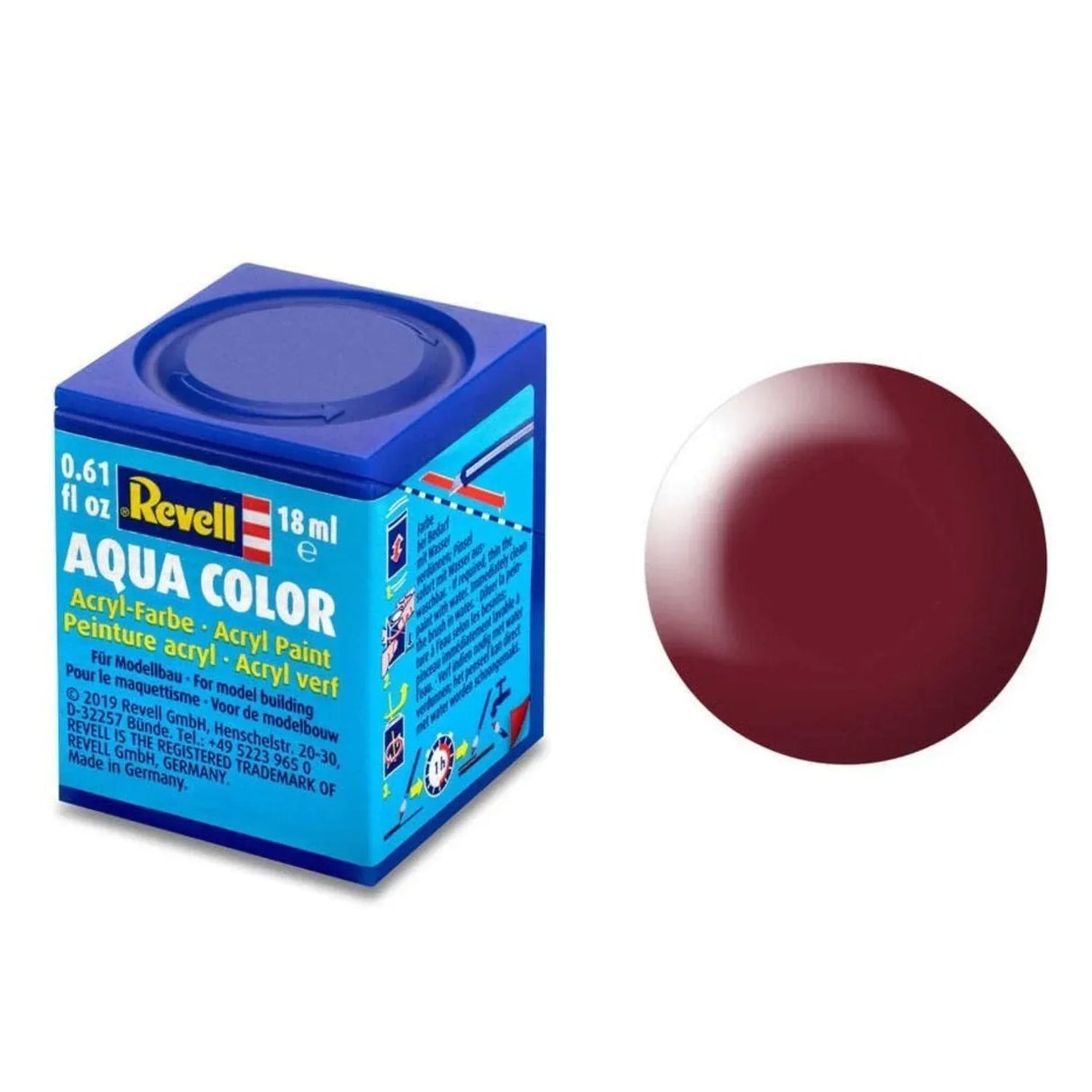 Revell Aqua Color #331 Purple Red Silk 18ml - Model Realm