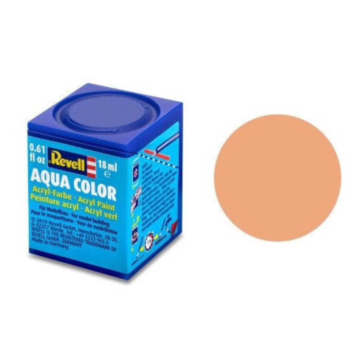 Revell Aqua Color #35 Flesh Matt 18ml - - - Model Realm