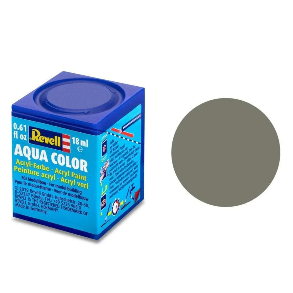 Revell Aqua Color #45 Light Olive Matt 18ml - Model Realm