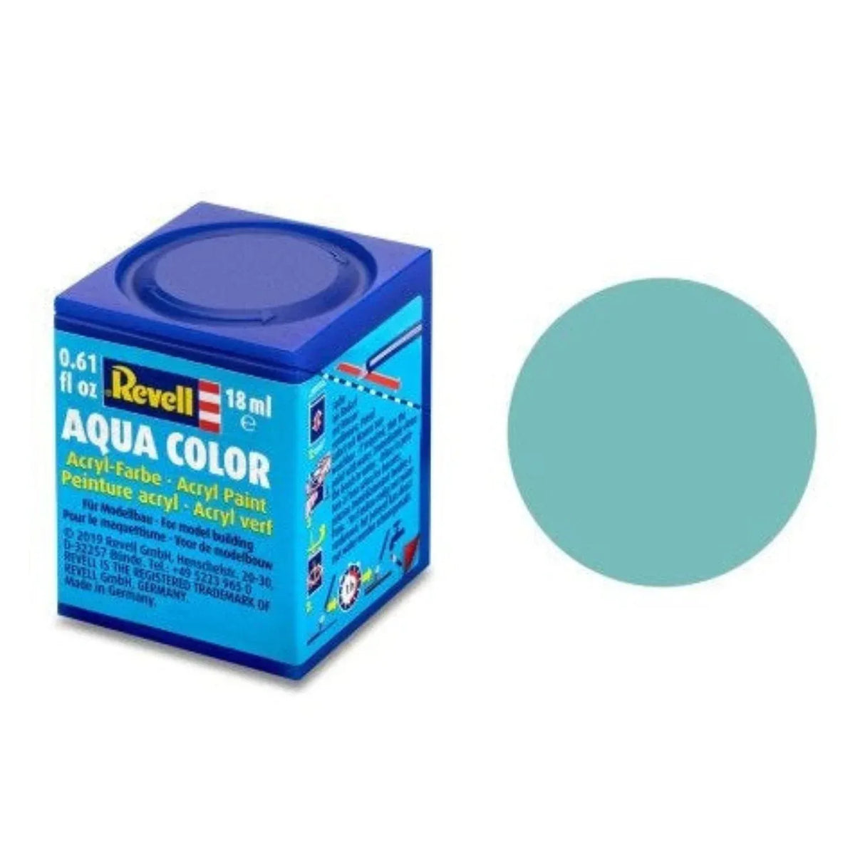 Revell Aqua Color #55 Light Green Matt 18ml - Model Realm