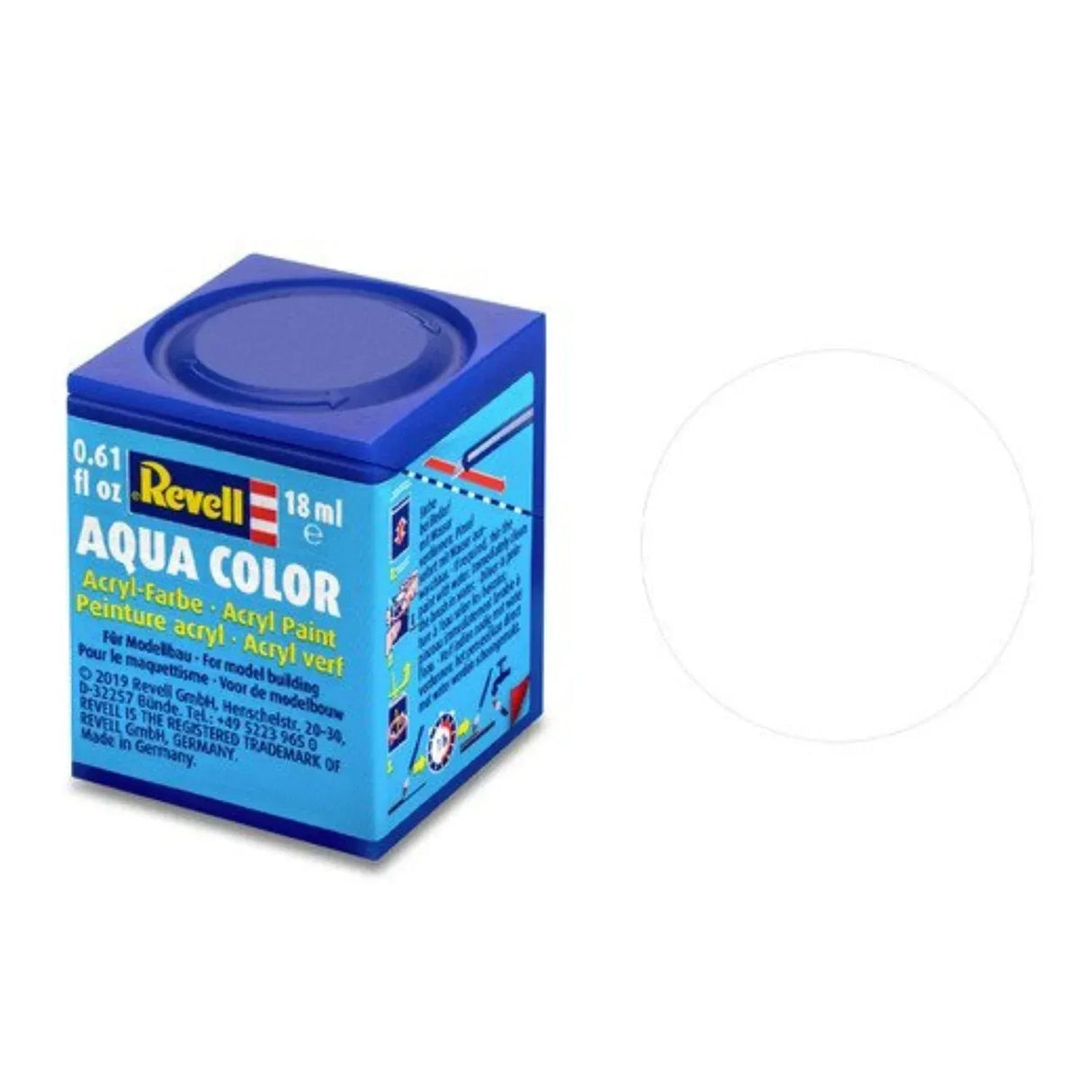 Revell Aqua Color #5 White Matt 18ml - Model Realm