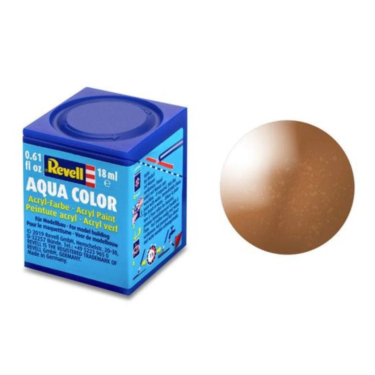 Revell Aqua Color #95 Bronze Metallic 18ml - Model Realm