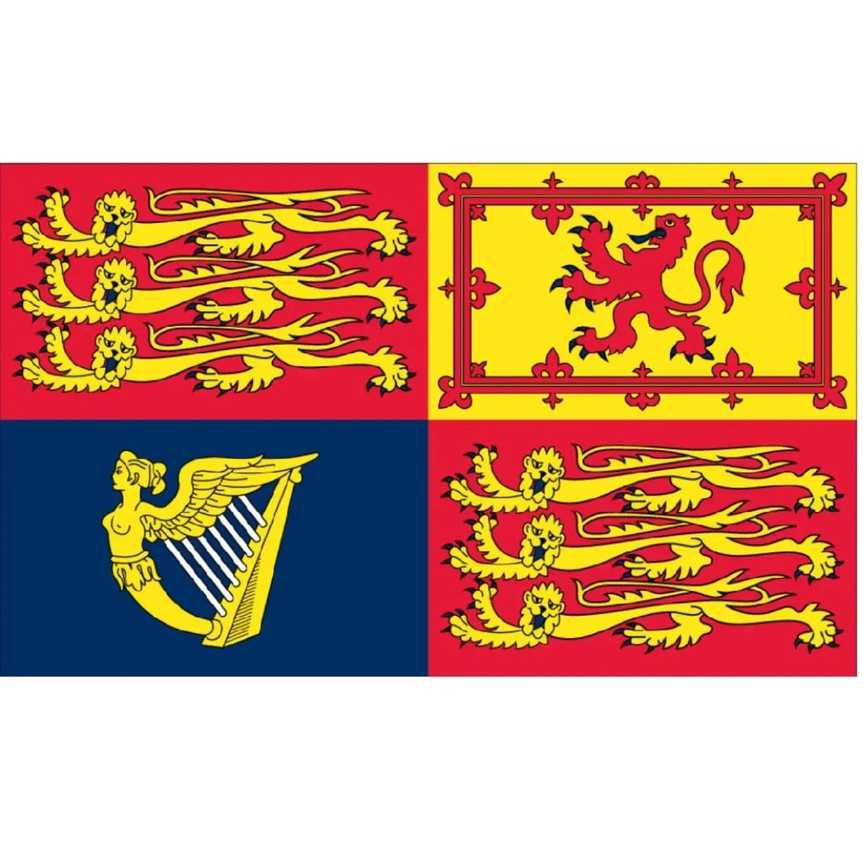 Royal Standard HRH Queen Elizabeth II 38mm - Model Realm