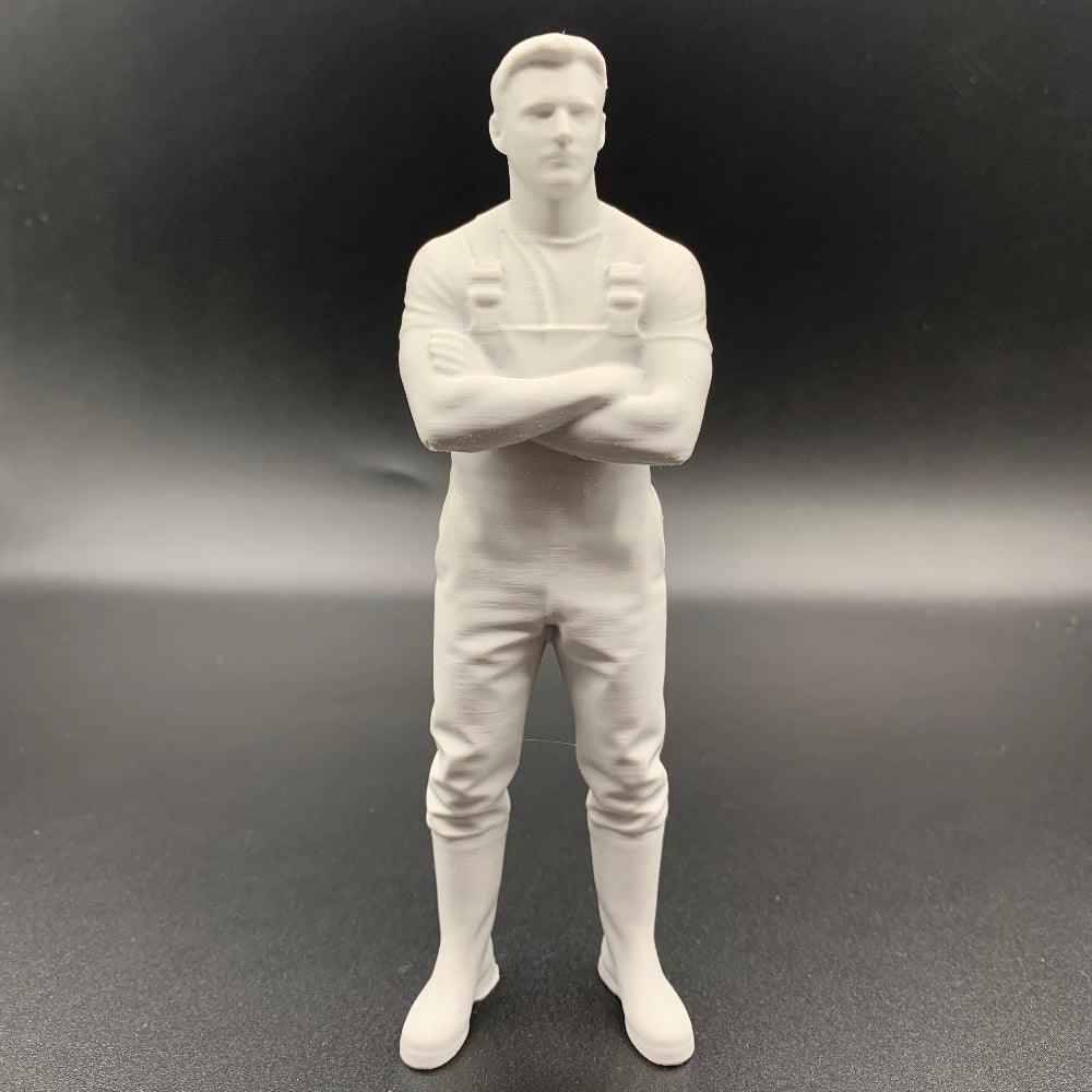 Fisherman Crew Figure – Short Sleeves Arms Folded