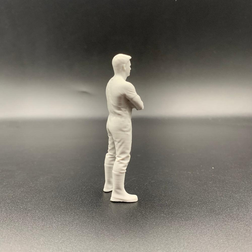 Short Sleeves Arms Folded model boat crew figure