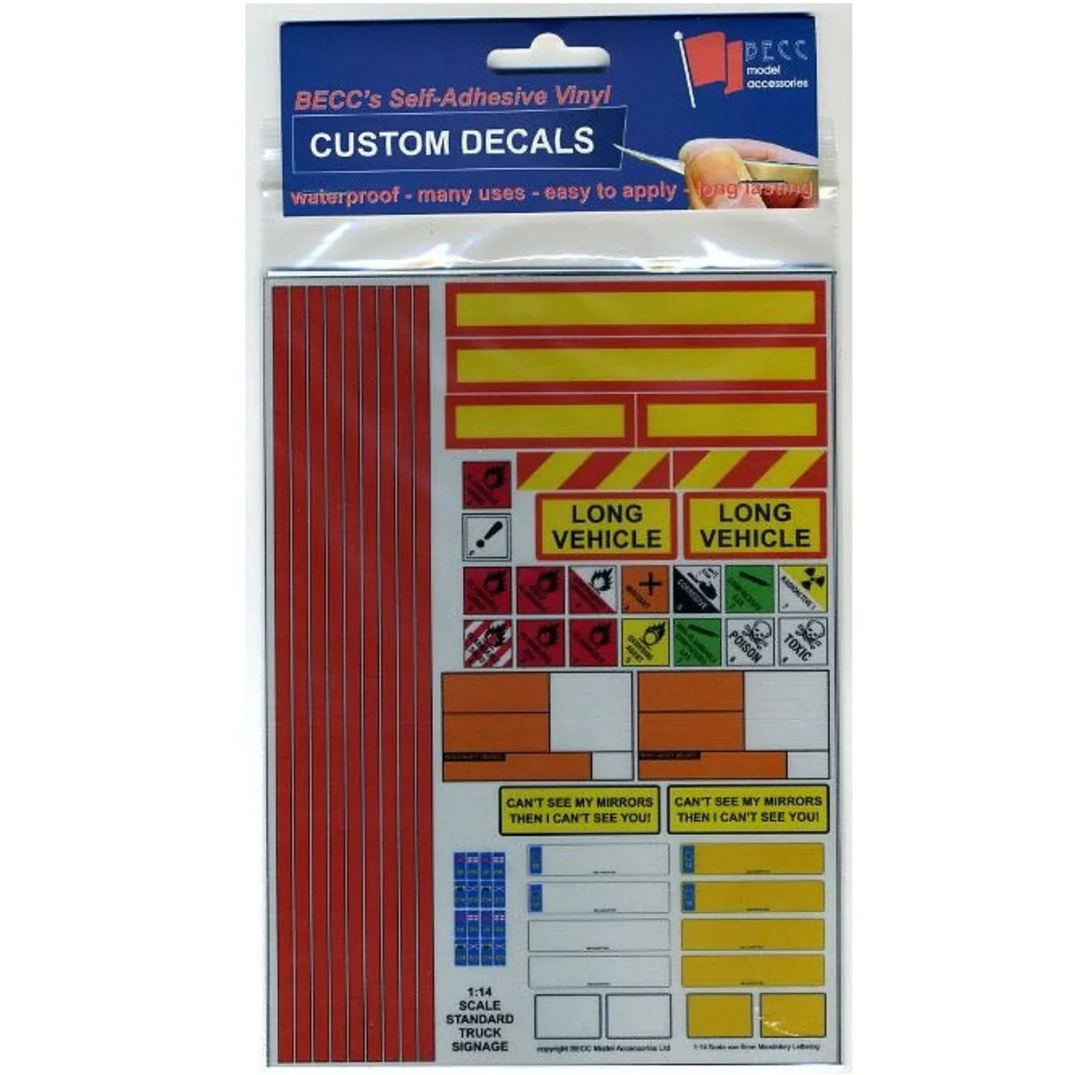 Standard Truck Signage - Model Realm