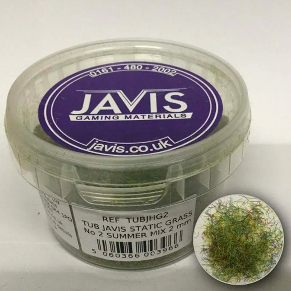 Hairy Grass Summer Mix 2mm - Model Realm