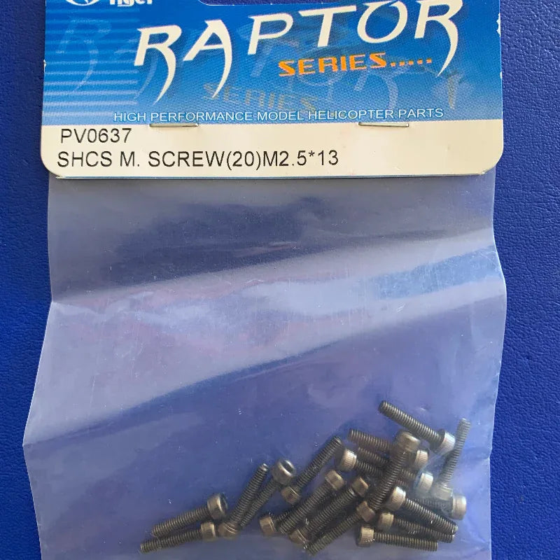 Thunder Tiger PV0637 M2.5 X 12 Screws