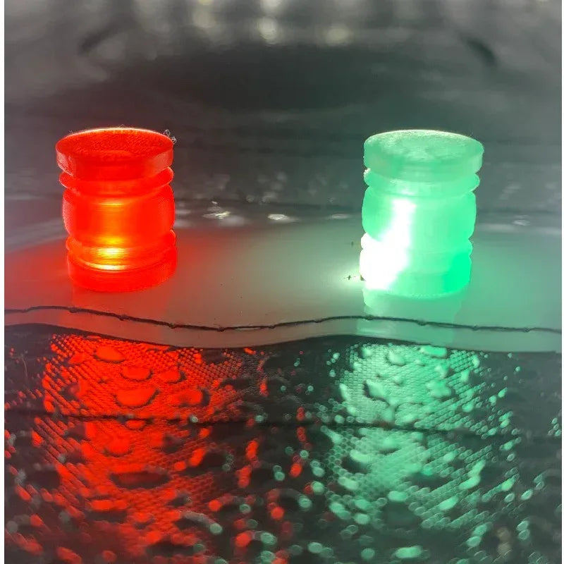 Translucent Navigation Lamps Red and Green model boat fittings