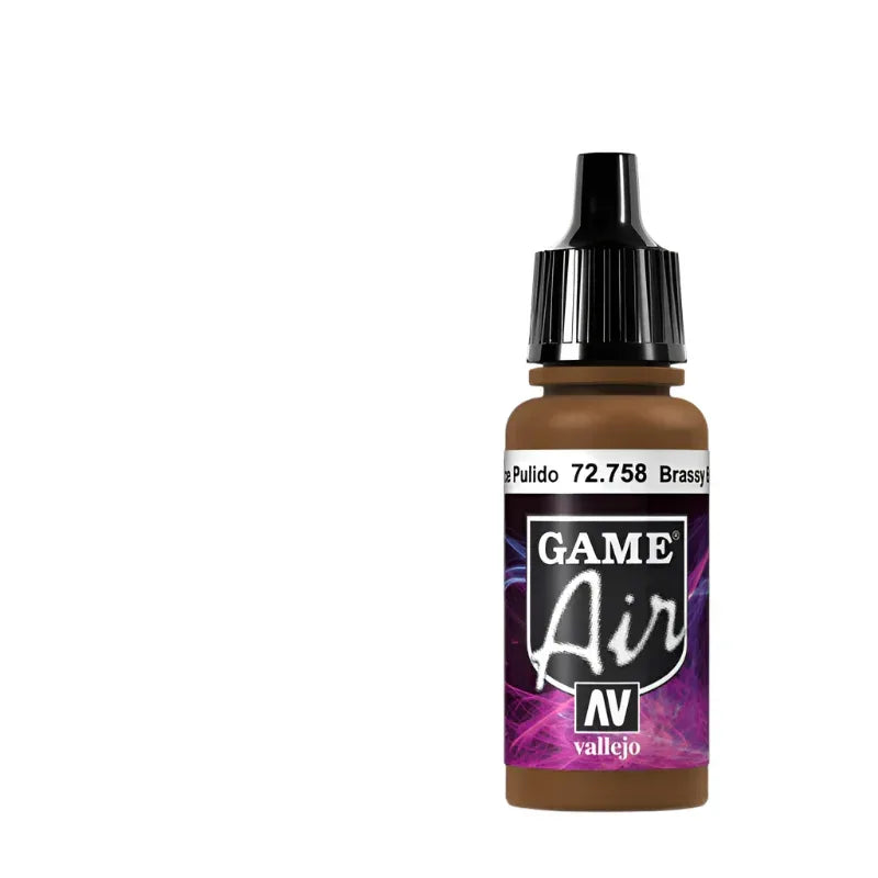 Vallejo Game Air Acrylic Brassy Brass 17ml - Model Realm