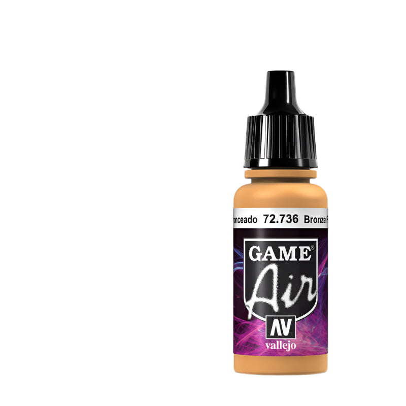 Vallejo Game Air Acrylic Bronze Flesh Tone 17ml - - - Model Realm