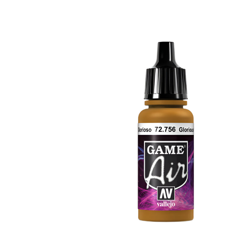 Vallejo Game Air Acrylic Glorious Gold 17ml - - - Model Realm
