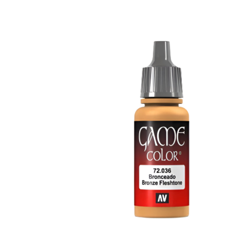 Vallejo Game Color Acrylic Bronze Flesh Tone 17ml -  -  - Model Realm