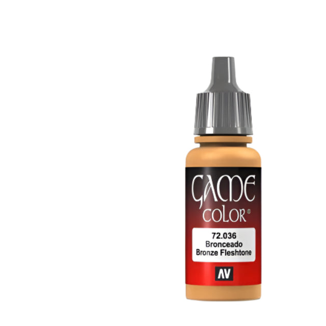 Vallejo Game Color Acrylic Bronze Flesh Tone 17ml -  -  - Model Realm