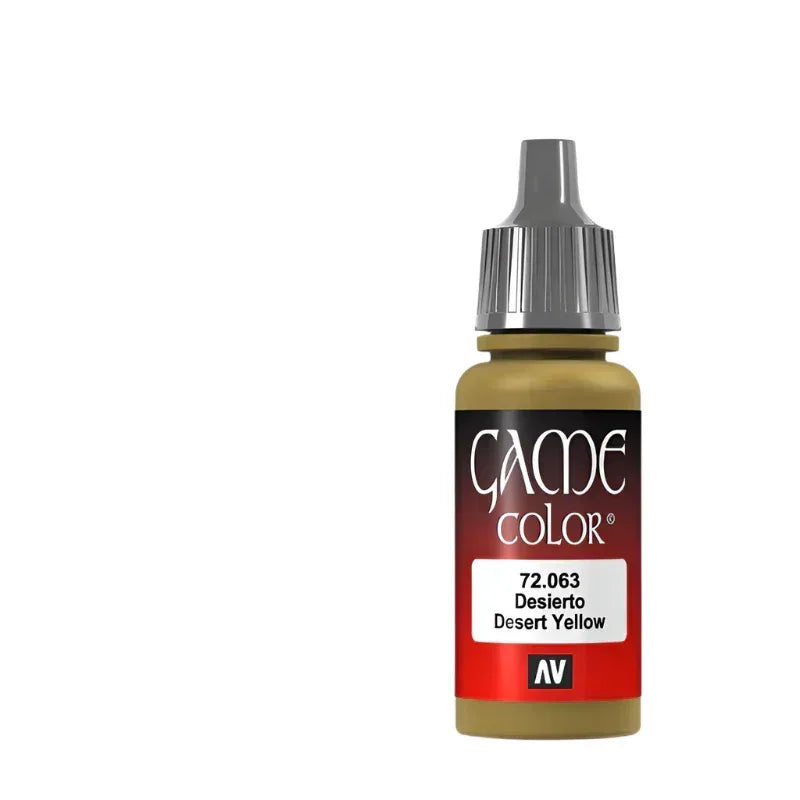 Vallejo Game Color Acrylic Desert Yellow 17ml - Model Realm