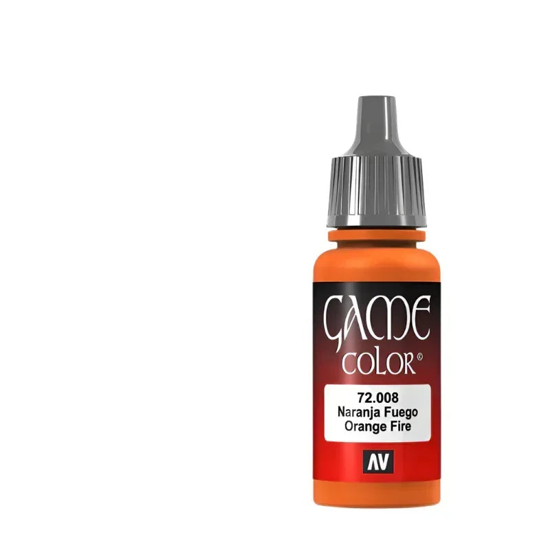 Vallejo Game Color Acrylic Orange Fire 17ml - Model Realm