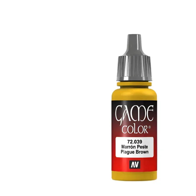 Vallejo Game Color Acrylic Plague Brown 17ml - Model Realm