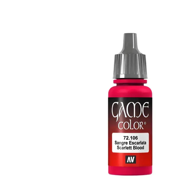 Vallejo Game Color Acrylic Scarlet Blood17ml - Model Realm