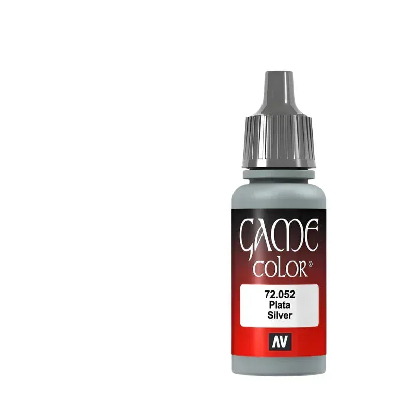 Vallejo Game Color Acrylic Silver 17ml - Model Realm