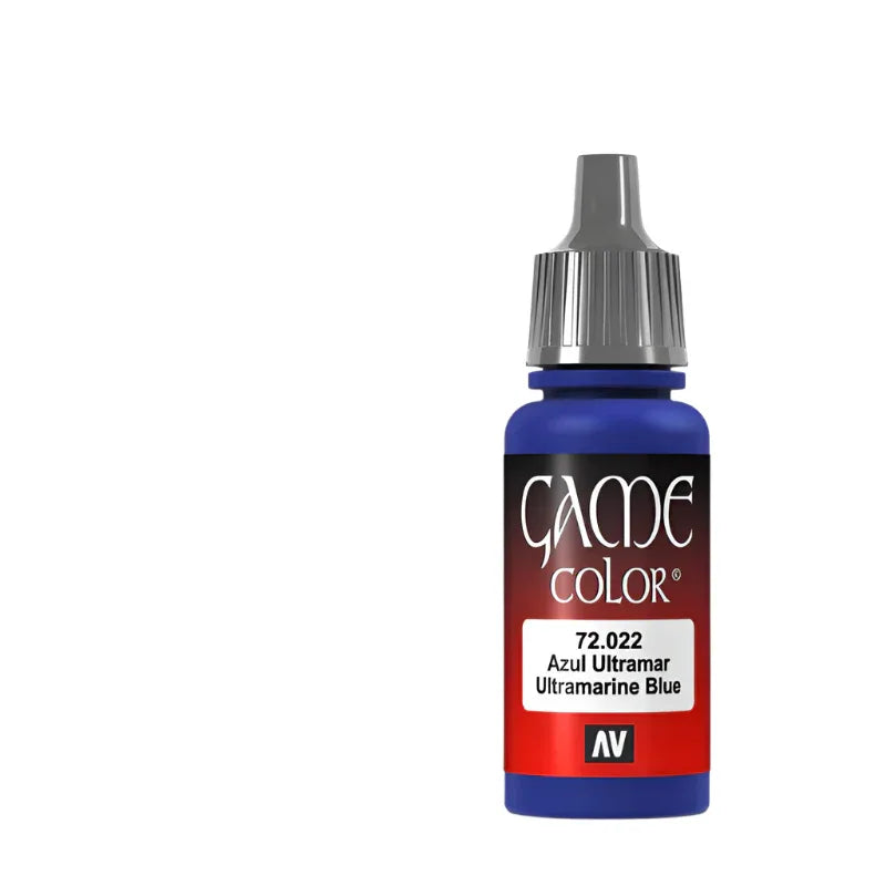 Vallejo Game Color Acrylic Ultramarine Blue 17ml - Model Realm