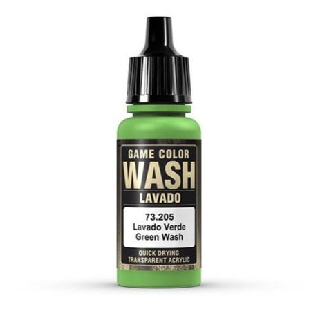 Vallejo Game Color Green Shade Wash 17ml -  -  - Model Realm
