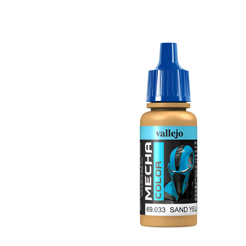 Vallejo Mecha Color Sand Yellow  17ml -  -  - Model Realm