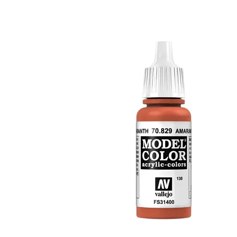 Vallejo Model Color Acrylic Amaranth Red 17ml - Model Realm