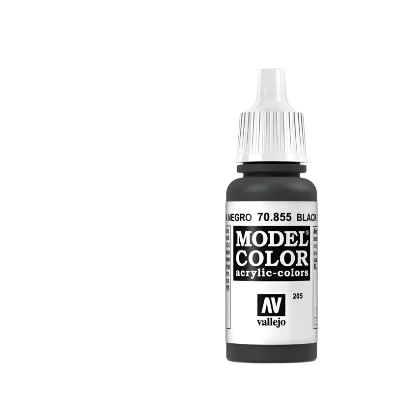 Vallejo Model Color Acrylic Black Glaze 17ml -  -  - Model Realm