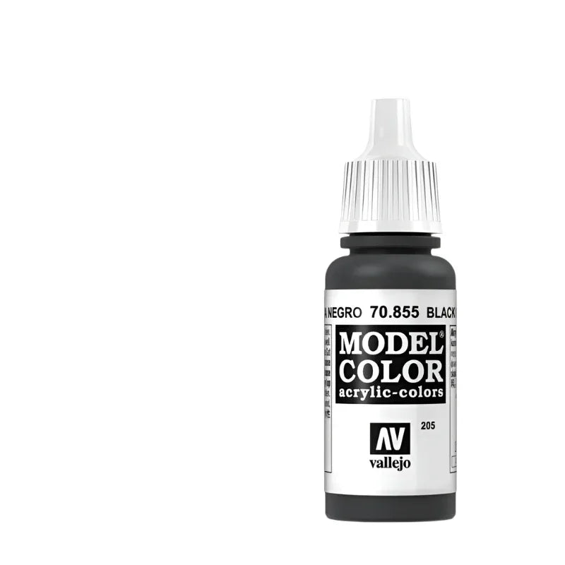 Vallejo Model Color Acrylic Black Glaze 17ml - Model Realm