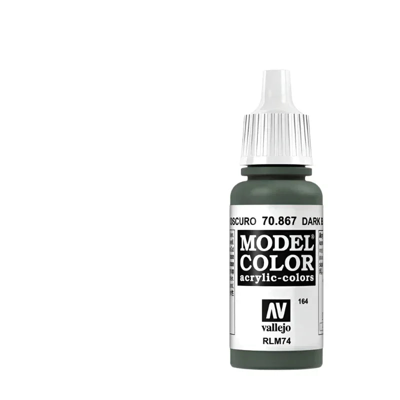 Vallejo Model Color Acrylic Dark Blue Grey 17ml - Model Realm