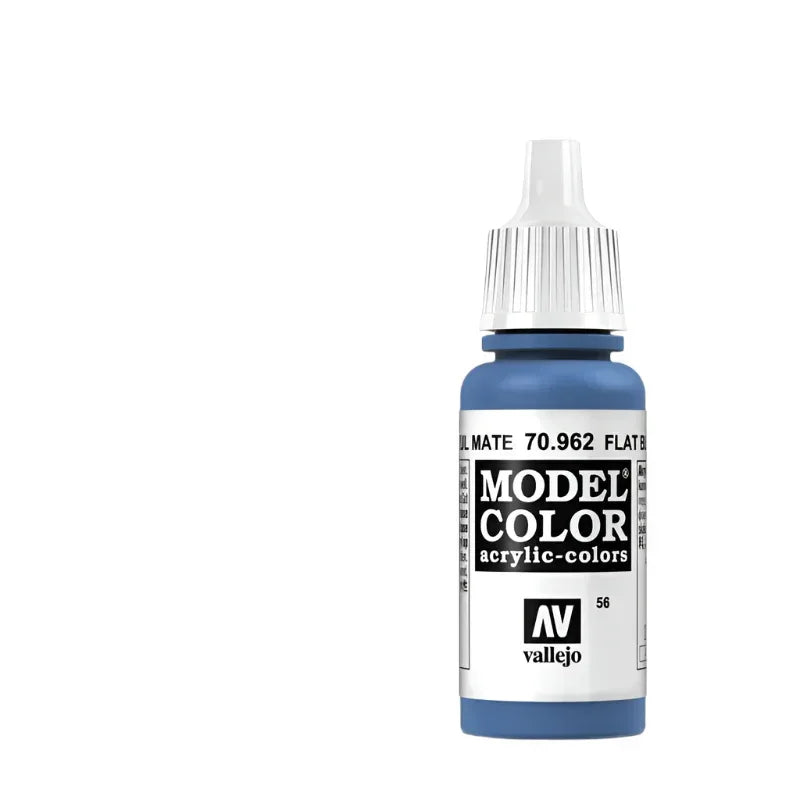 Vallejo Model Color Acrylic Flat Blue 17ml - Model Realm