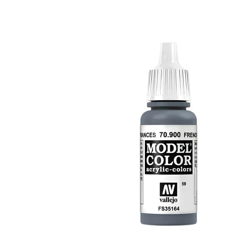 Vallejo Model Color Acrylic French Mirage Blue 17ml - Model Realm